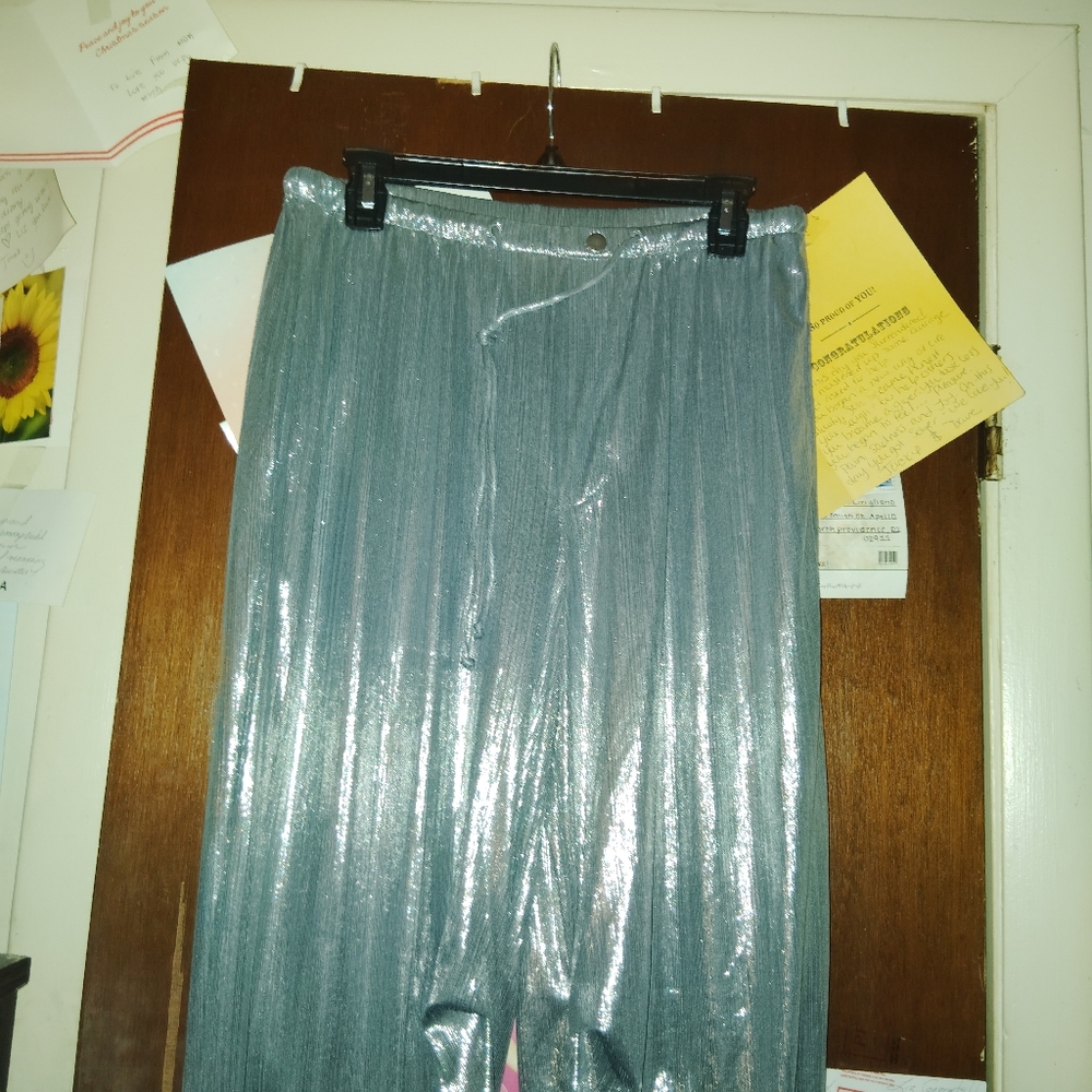 ANTHROPOLOGY Liquid Shine Parachute Pants - Small - Picture 8 of 12